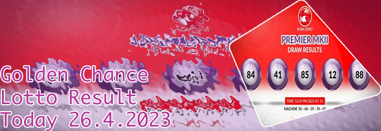 Golden chance lotto result today midweek result today