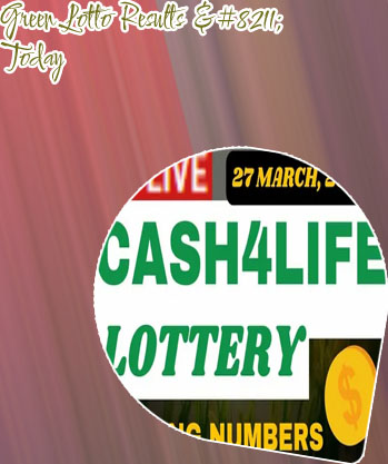 Green lotto results for today