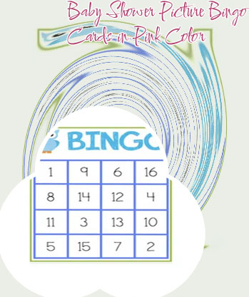 Picture bingo cards printable