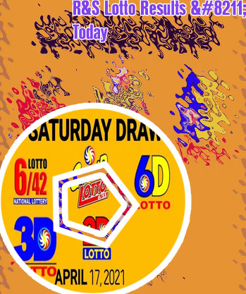 Rs lotto result