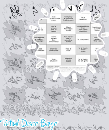 Virtual party bingo